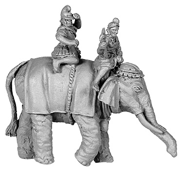 ANC20162 - Hellenistic Elephant, with 2 crew, Pike Astride Right - Click Image to Close
